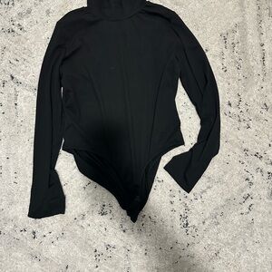 Black Long Sleeve Bodysuit